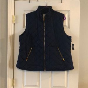 Navy blue women’s vest